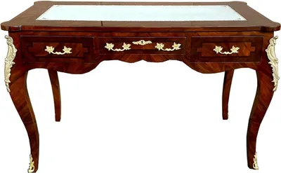 Produktbild von Casa Padrino Barock Schreibtisch - Sekretär Braun - Antik Stil Möbel