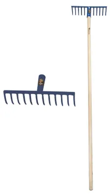 Immagine prodotto di rastrello da giardino manicato angelo b. 14 denti