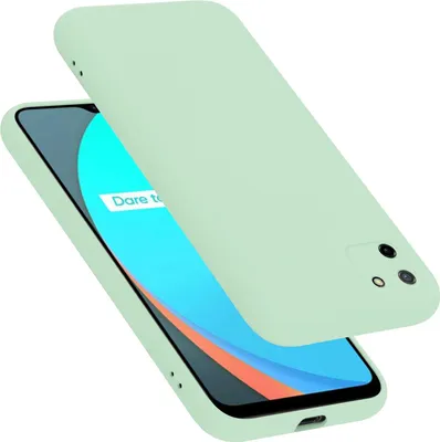 Produktbild von Cadorabo Schutzhülle für Realme C11 2020 Hülle in Grün Handyhülle Case Cover TPU Etui