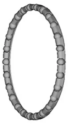 Imagen del producto de Shimano Kugelring Nexus Alfine, buje interno de 8 velocidades, con eje de 3/16" x 26. Modelos: SGC6000, SG8C20-45