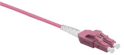 Produktbild von helos LWL Patchkabel Uniboot LC/LC Duplex 50/125µm OM4 10,0m