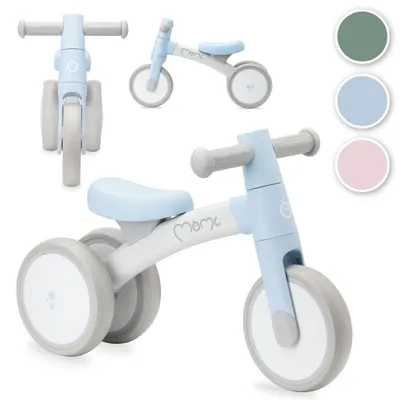 Produktbild von MoMi TEDI Laufrad Kinder Fahrrad - Leicht 1.35 KG, Dreirad ohne Pedal, 1-3 Jahre - Blau