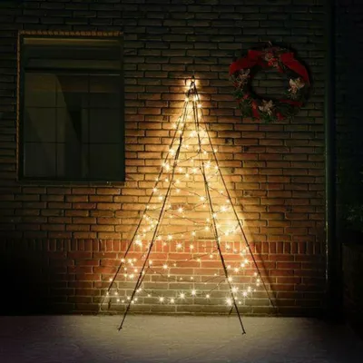 Produktbild von Fairybell Wand-Weihnachtsbeleuchtung | 200 cm | 180 LED | Warmweiß