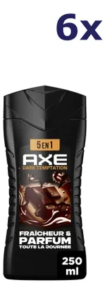 Produktbild von 6x Axe Dark Temptation Shower Gel 250 ml