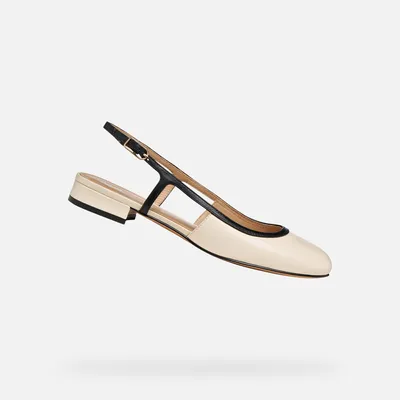 Produktbild von Geox Cremefarbene Damenballerinas Virnilisa B 36