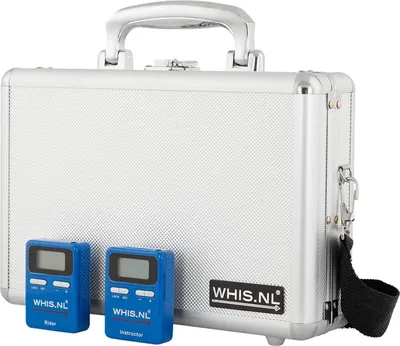 Immagine prodotto di Sistema di comunicazione WHIS Sistema completo di cuffie audio originale Blu reale