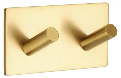 Produktbild von Doppelter metall-kleiderhaken 3m – gold - Tendance