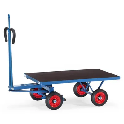 Produktbild von Fetra Handpritschenwagen mit Zugöse 700 kg Ladefläche 1.200 x 800 mm Vollgummiräder