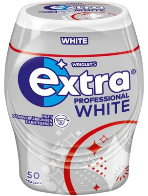 Image de Extra® 451896 Extra® PROFESSIONAL WHITE Kaugummis 50 Dragees