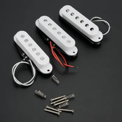 Obrázek produktu pro Snímač pro elektrickou kytaru, sada 3 snímačů s jednou cívkou pro výměnu dílů elektrické kytary