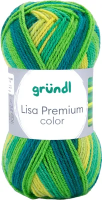 Produktbild von Gründl Wolle Lisa Premium color 50 g