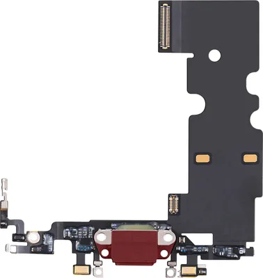 Produktbild von Relife, Lightning-Ladeanschluss für iPhone SE 2022 mit Mikrofon, Rot