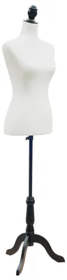 Produktbild von Mannequin Torso, Kleiderpuppe, Schaufensterpuppe, Schaumstoff, Weiß, für Schaufenster