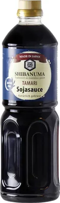 Produktbild von [ 1 Liter ] SHIBANUMA Tamari Shoyu glutenfreie Sojasauce / im Zedernfass gereift /  Japan