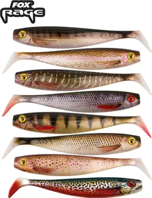 Produktbild von Fox Rage Pro Shad Natural Classics II - Gummifisch, Farbe:super natural perch, Länge:28cm