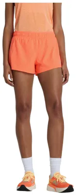 Image de Short New Balance Pantalón corto New Balance RC Seamless Short 3 Inch naranja mujer pour Femme