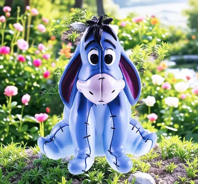 Produktbild von Gartenfigur Eeyore Disney's liebenswerter I-Aah für deinen Gartenfigur 30 cm