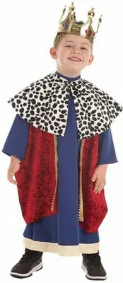 Image de Déguisement pour enfants Rouge Saint Roi - 3-5 ans