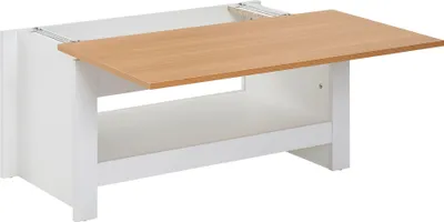Obrázek produktu pro 85 x 47 x 45 cm bílá / dub | Wohnling