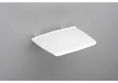 Obrázek produktu pro Skládací sedátko do sprchy 32,5x32,5 cm, bílé