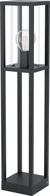 Image de Eglo 98715 CASCINETTA E27 Lampadaire d'extérieur 150x150mm Noir IP54