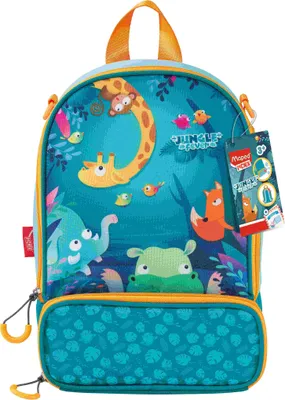 Produktbild von Maped PICNIK Kinderrucksack JUNGLE FEVER türkis
