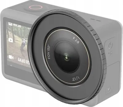 Zdjęcie produktu dla ADAPTER UCHWYT Mocowanie na Filtr Filtry 49 mm / 49mm do DJI Osmo Action 4 / PU994B