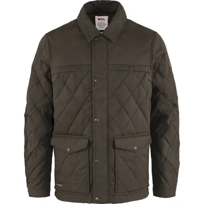 Produktbild von Fjällräven Övik Wool Padded Jacket M Herren (Dark Olive) Größe M