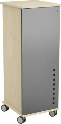 Produktbild von rocada Caddy Plus Bürowagen buche 5 Ebenen 47,0 x 42,4 x 120,0 cm