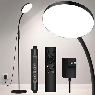 LED-Lichttherapielampe 20000 Lux, dimmbar, 5 Farben, Timer