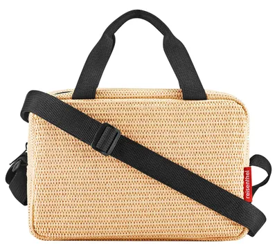 Produktbild von reisenthel coolerbag to-go, Kühltasche, Isolierte Tasche, Thermotasche, Raffia Black, 3 L, ZK7078