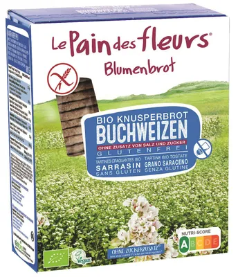 Image de Pain aux fleurs Croustillant au sarrasin150g