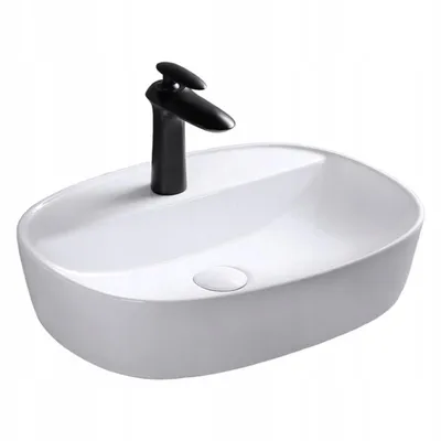 Immagine prodotto di WC monoblocco nero in duroplast senza bordo con scarico a vortice