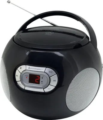 Produktbild von Soundmaster SCD2120, 1,33 kg, Schwarz, Tragbarer CD-Player