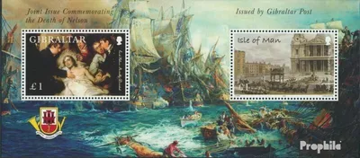 Produktbild von Briefmarken GB - Isle of Man 2005 Mi Block55 (kompl.Ausg.) postfrisch Seeschlacht