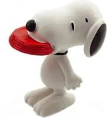 Image de Figurine en plastique Teddies Snoopy 5cm