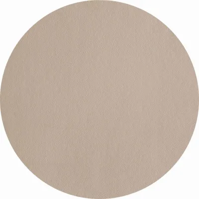 Immagine prodotto di ASA Selection, set di tovagliette rotonde in pelle, motivo "optic", colore pietra, diametro 38 cm
