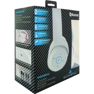 Obrázok produktu pre Schwaiger KH220BTW512, Bezdrôtový, Hudba, 20 - 2000 Hz, 180 g, Slúchadlá, Biela
