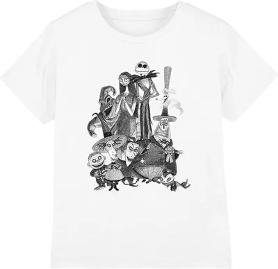 Produktbild von The Nightmare Before Christmas - T-Shirt für Kinder TV3352 (152-158) (Weiß)