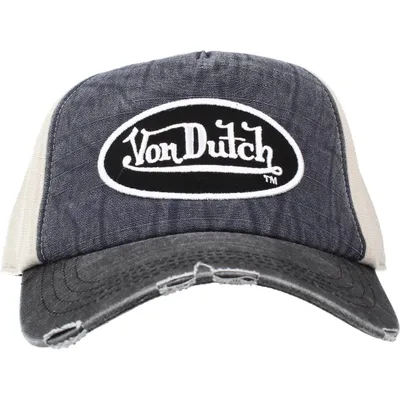 Produktbild von Von Dutch Originals Used Trucker Cap black/beige