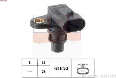 Produktbild von EPS Nockenwelleposition Sensor für OPEL ZAFIRA B (A05) Nockenwellen 1.953.388