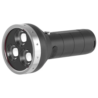 Zdjęcie produktu dla Ledlenser MT18, Latarka ręczna, Czarny, Srebrny, Przyciski, IPX4, -20 - 40 °C, LED