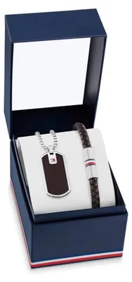 Produktbild von Modestahl-Schmuckset 2770169 ( Halskette, Armband)