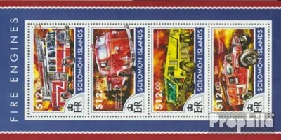Produktbild von Briefmarken Salomoninseln 2015 Mi 3182-3185 Kleinbogen (kompl. Ausg.) postfrisch Feuerwehrfahrzeuge