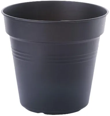 Obrázek produktu pro elho green basics growpot 13cm, Květináč, Volně stojící, Polypropylen (PP), Černá, Kulatý, Vnitřní/venkovní