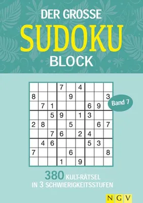 Obrázok produktu pre Der große Sudoku Block Band 7