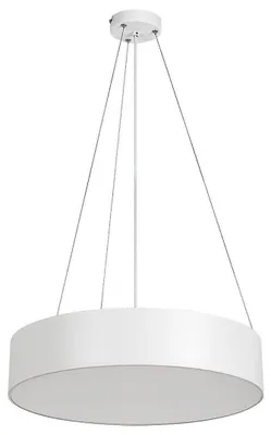 Image de Suspension Rabalux 5084 à 3 spots Renata, E27, blanche, ronde, style moderne, ø450 mm