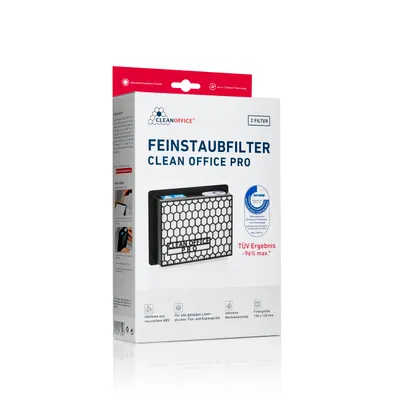 Image de Clean Office Pro Feinstaubfilter Filtre de sortie 2 pièce(s)