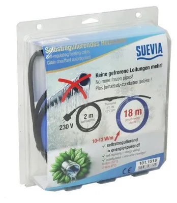 Produktbild von Suevia Selbstregulierendes Heizkabel 230 V, 10-13 W/m, 18 m