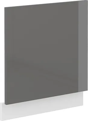 Image de Porte pour lave-vaisselle encastrable SAEED – 60x57 cm, gris / blanc
